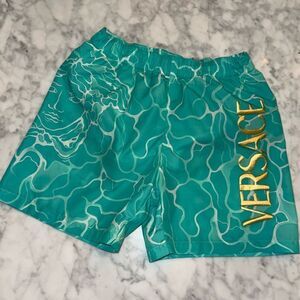 VERSACE BOYS SWIM TRUNKS 4A